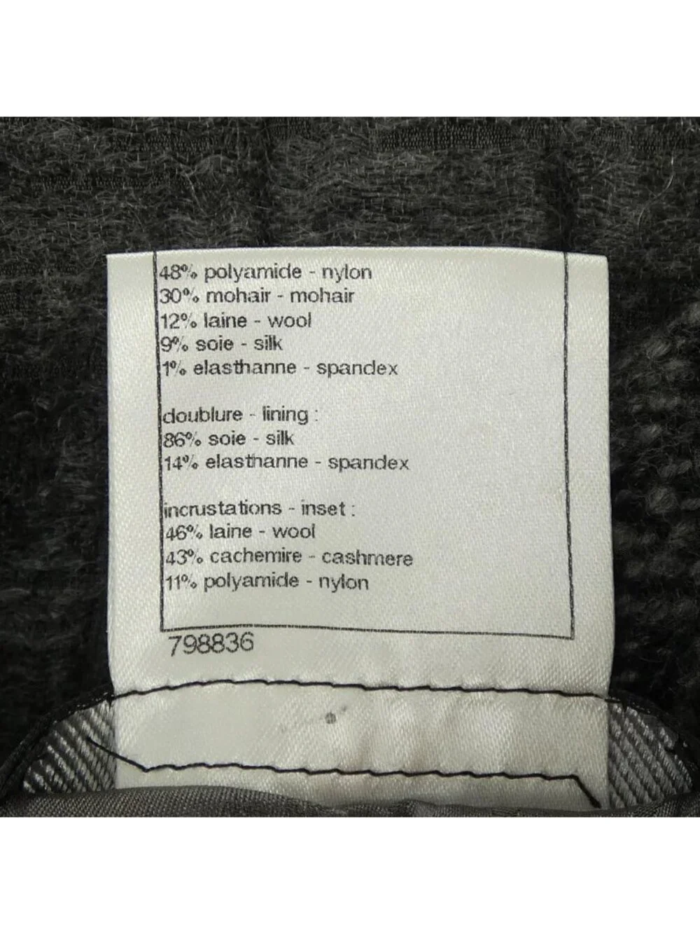 Chanel Jacket Gray